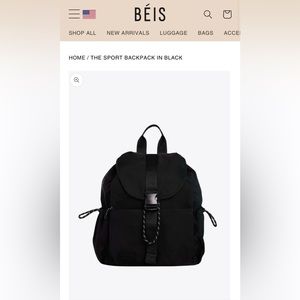 BÉIS Sport Backpack - used once